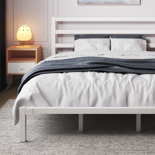 Metal bed frame twin full - bed,