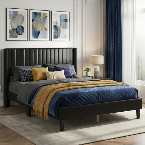 Wooden bed frame - frame, with