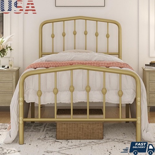 Elegant metal bed - metal,