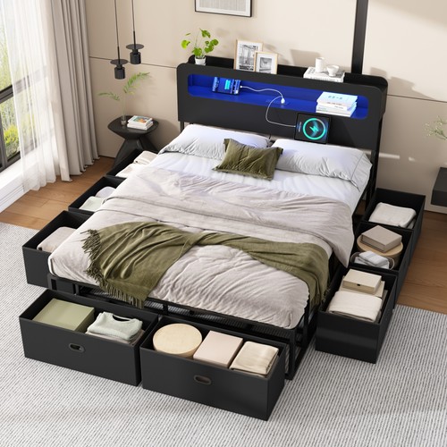 Full size bed - size, frame